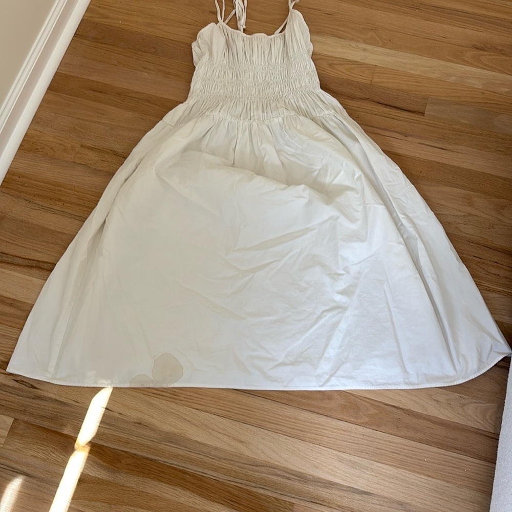 Ciao Lucia Volta White Midi Dress